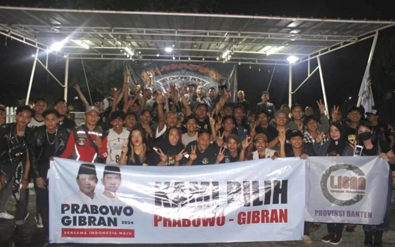 Gerakan Nasional LISAN Gandeng Komunitas Bikers untuk Mendukung Prabowo – Gibran di Pilpres 2024