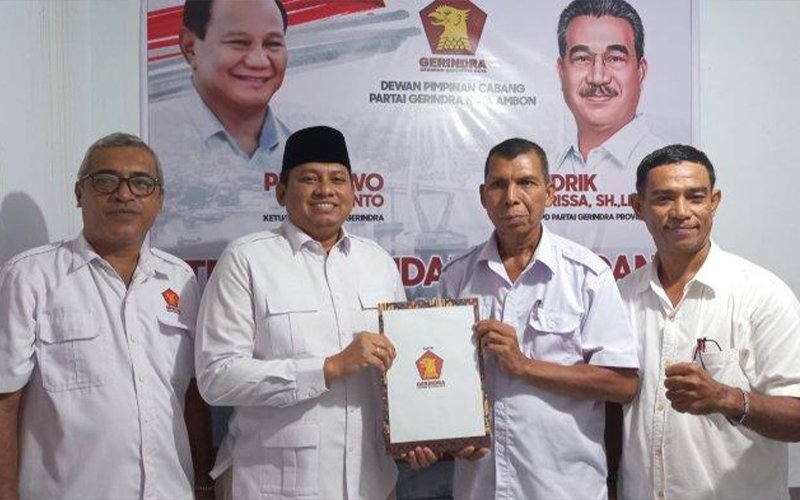 Maju Pilwalkot Ambon, Bung Lex Yakin Dapat Rekomendasi Partai Gerindra